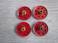 MECCANO: 4 poulies a moyeu