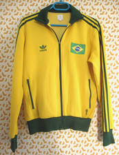 Veste Adidas survetement Originals Bresil Jacket Sport Brazil Yellow Homme - S