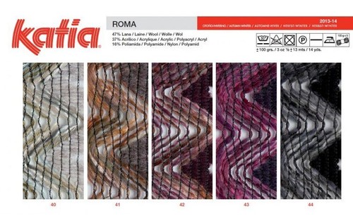 Katia roma yarn - roma, yarn*designer