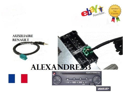 Cable adaptateur mp3 - , autoradio