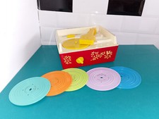1105254 Jouet Fisher price réédition music box record player tourne disque JAUNI