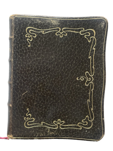 Missel romain reliure cuir art - missel,