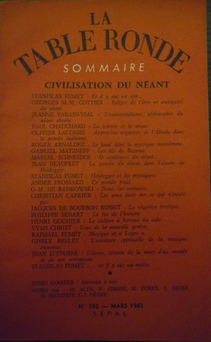 Table ronde 182 mars - table,