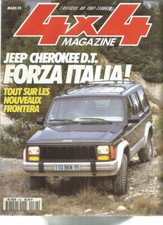 4X4 MAGAZINE N°162 JEEP CHEROKEE 2.5 TD CONTRY / OPEL / PNEUMATIQUES  / BOLIVIE