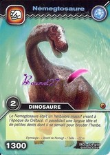 Carte DINOSAUR KING DKCG 024/160 NEMEGTOSAURE