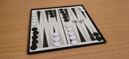 Backgammon poche magnetique - de,