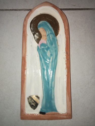 Plaque vierge enfant - vierge, l'enfant