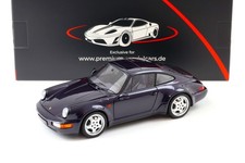 1:18 Norev Porsche 911 964 Carrera 4 WTL 30 Ans 911 Viola Métallique - Limité