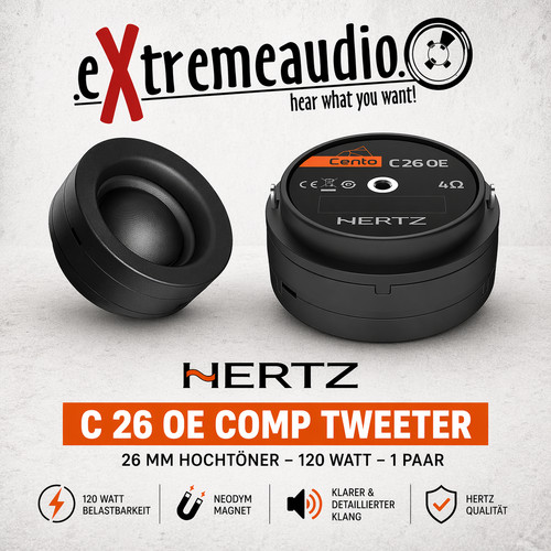 Hertz comp tweeter - hertz, oe
