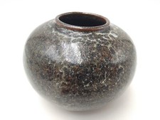 Ravissant vase boule en grès