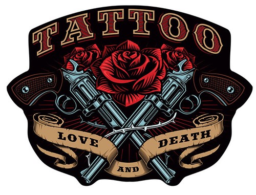 Revolver colt guns roses - colt, et