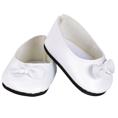 Ballerines blanches pour