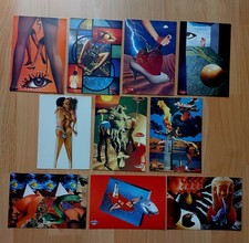 Lot cartes postales cpa cpm - 10,