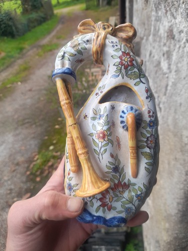 Vase bouquetière cornemuse - vase,