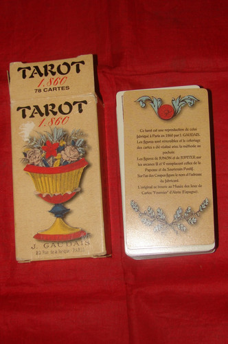 Tarot gaudais 1860 - tarot,