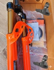 Fox 32 NEW Factory 2025 SC 29' 100mm K Grip SL Remote 2-Pos Boost Kabolt Orange 