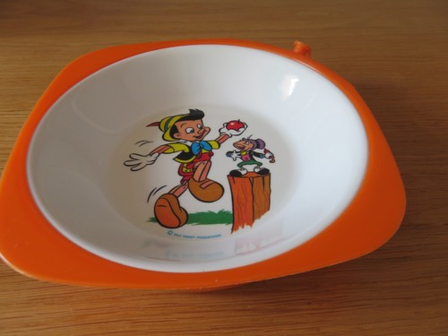 Assiette bouillie vintage - à,