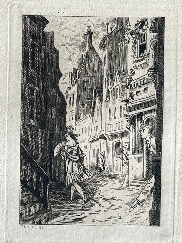 Frédéric chevalier gravure - frédéric,