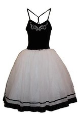 Élégant Velours Ballet Robe