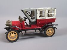 B361 Vintage Ziss Modell 67 Allemagne Adler Limousine 1906 Rouge 1:43