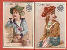 2 CHROMOS PUBLICITAIRES