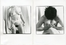 8 Photos Argentique Nu