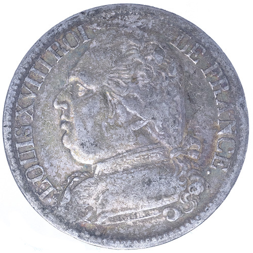 Louis xviii francs 1814 - louis, xviii-5