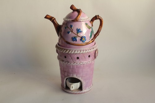 Tisanière porcelaine bambou