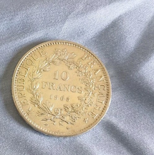 Piece francs hercule - piece,