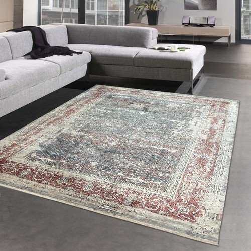 Tapis oriental aspect soie - aspect,