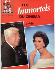 LES IMMORTELS DU CINEMA (CINE REVUE HORS SERIE 474) 1978