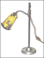 BELLE GRANDE  LAMPE ANCIENNE MULLER FRERES LUNEVILLE