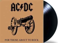 LP  AC/DC  "  FOR THOSE ABOUT TO ROCK  "  NEUF  SCELLE  2017