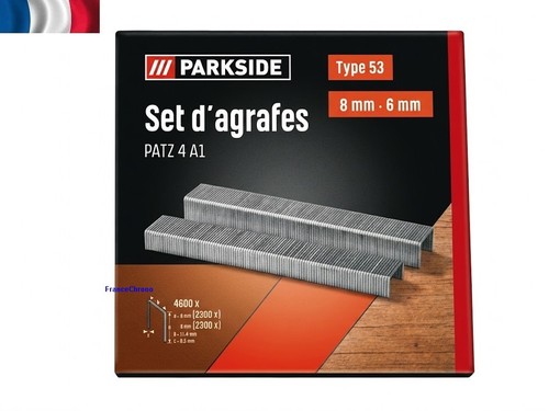 Parkside set agrafes pour - parkside®,