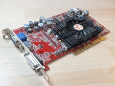 Carte vidéo AGP card ATI Radeon 109-94200-30 Rev A02 1029421933 DVI TV VGA