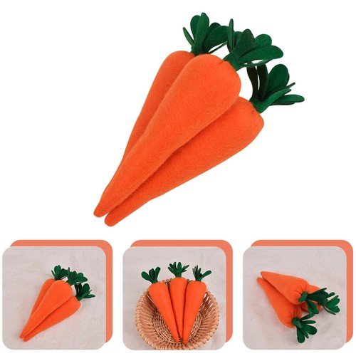 3pcs décorations carotte - , de
