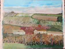 Guy BARDONE - Huile sur papier