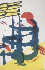 Francois ARNAL,1924-2012.Du soleil sur le froid,1985.Lithographie.SBD.EA.45x68