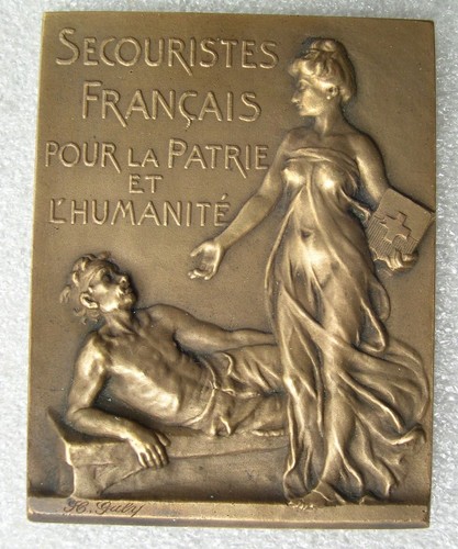 Medaille 1908 secouristes - medaille,