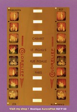 CARTE STÉRÉO COLORELIEF 927, NUS ÉROTIQUES FEMMES , CABARET PIGALL'S, NUDE -P60