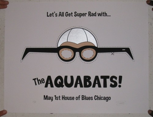 The aquabats affiche - the,