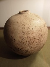 Vase Boule Céramique Ancien /
