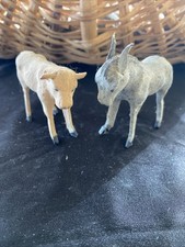 2 SANTONS ANE ET BOEUF FLOQUES