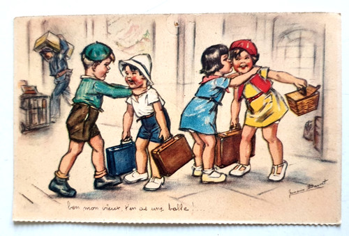 Carte postale ancienne - carte,