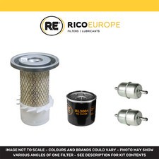 Kit Filtre Pour Kubota G1700 G1900 Air Filtres Carburant Huile