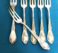 1 fourchette de table BOULENGER modèle CHARDONS métal argenté 21,5 cm Couvert