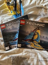 Lego Technic 42074 - Le Bateau de course - Complet Racing Yacht Voilier