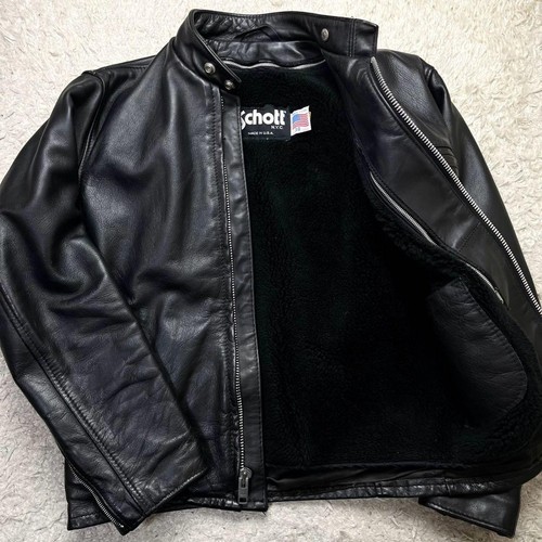 Schott 641 veste blouson cuir - schott,
