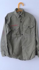 SHIRT BOY SCOUT Vintage 1960s Shirt W/Patches