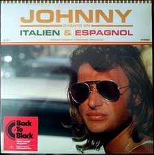 Johnny Hallyday Johnny Chante En Italien & Espagnol - LP 33T